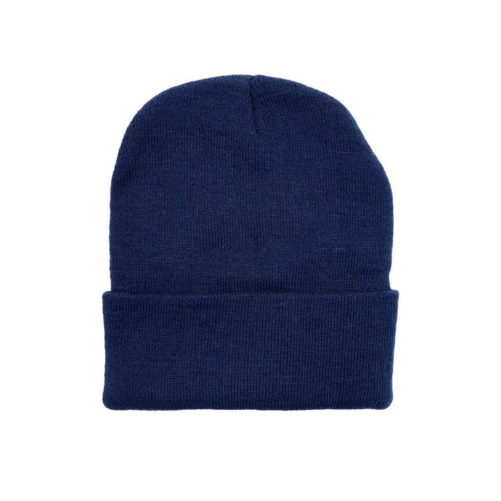 Cap Zone - Wholesale Beanie – Women's - Plain Cuffed Acrylic Beanie30