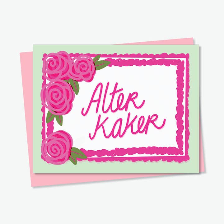 Everyday Yiddish - Wholesale Birthday Card - Happy Alter Kaker Card0