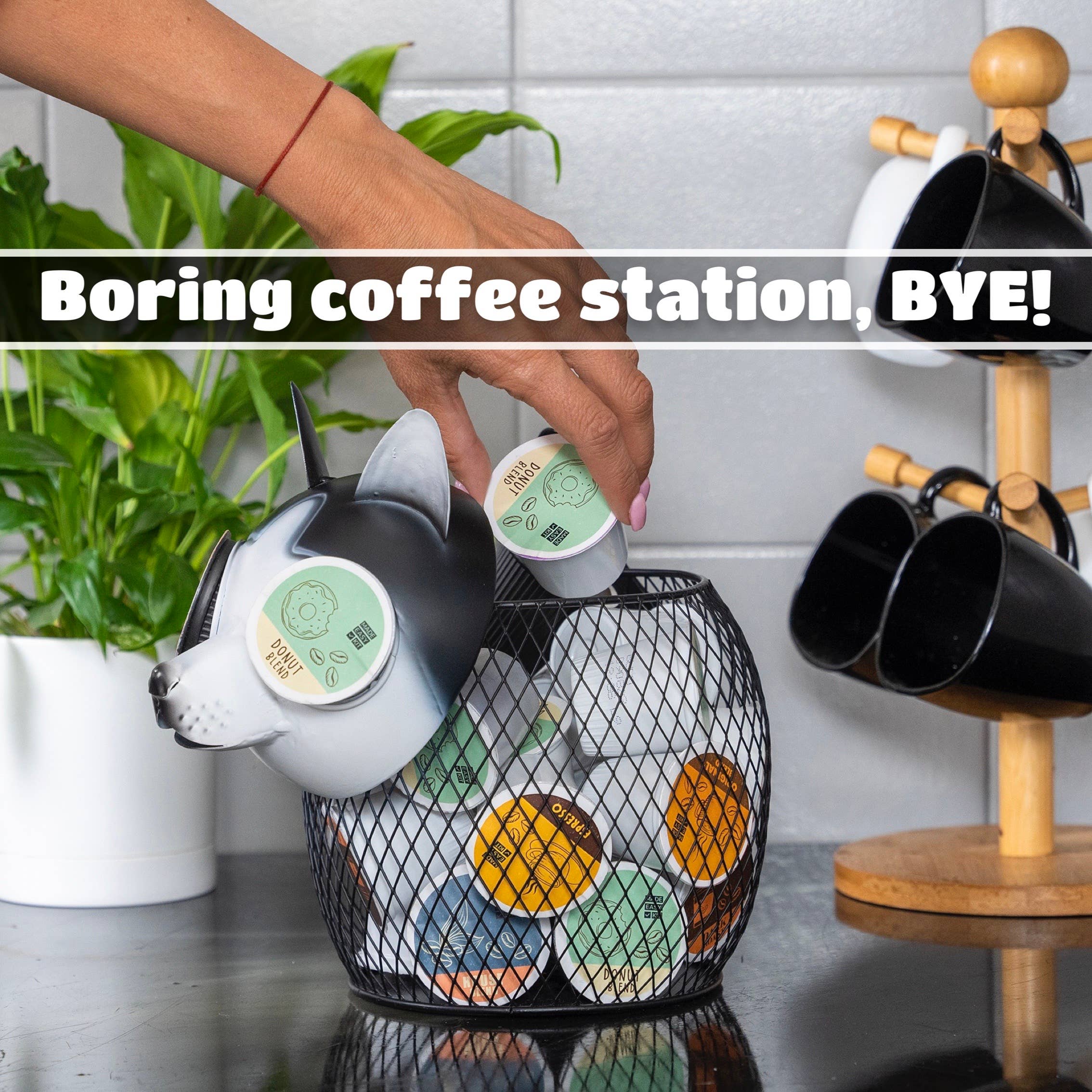 MADE EASY KIT - Wholesale Kitchen Storage/Organizer - Made Easy Kit Coffee Pod Organizer - Home Functional Décor17