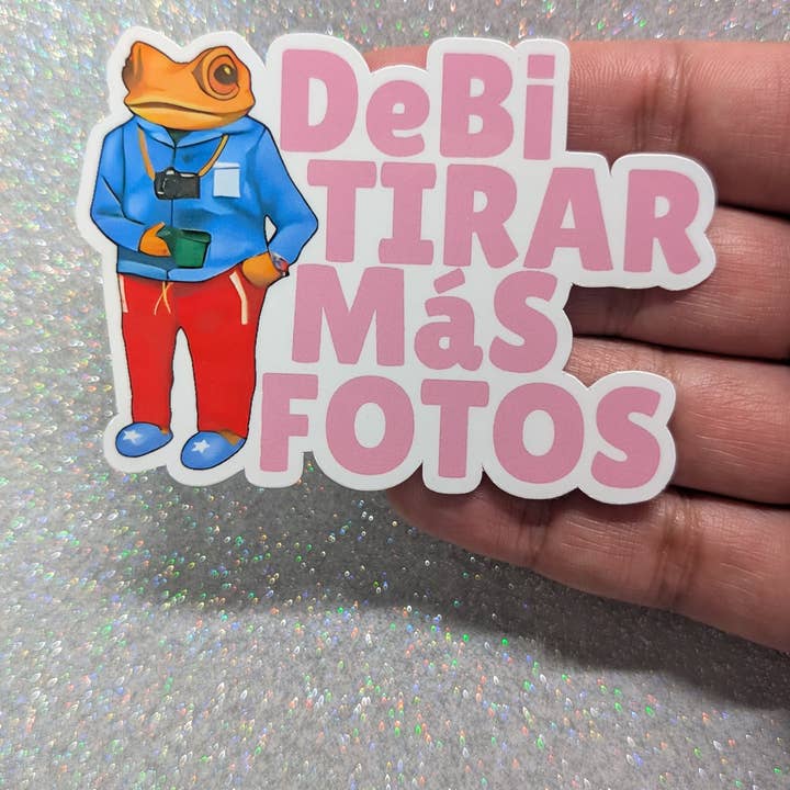 DG Customs - Wholesale Sticker - Bad Bunny, Debi tirar mas fotos sticker, sapo concho, 2025 c (Copy) (Copy)