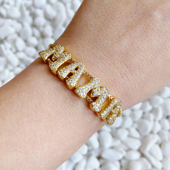 Ellison+Young - Wholesale Charm/Dangle Bracelet - Disco Dazzle Bracelet