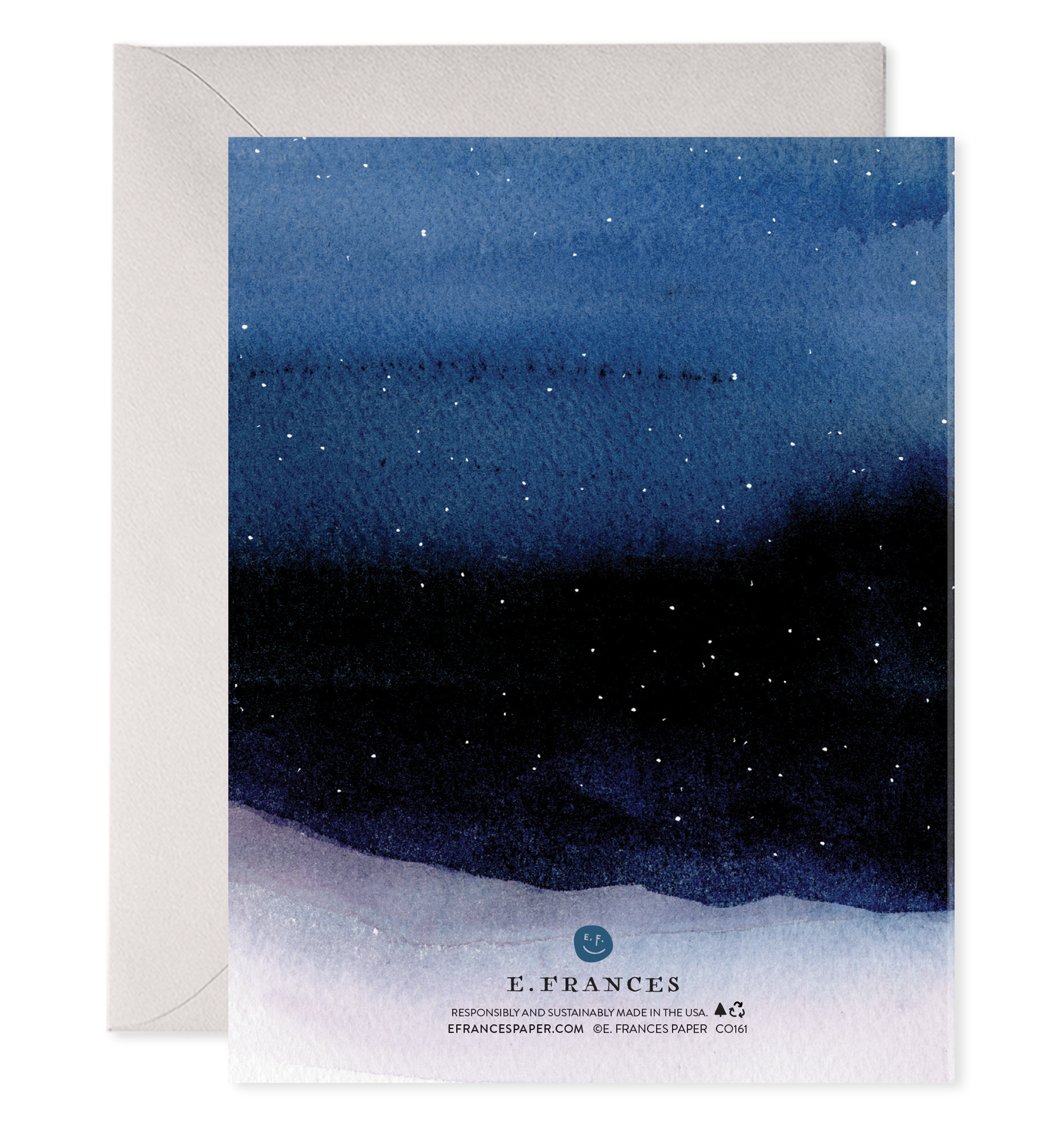 E. Frances Paper - Wholesale Sympathy Card - Night Sky Greeting Card1