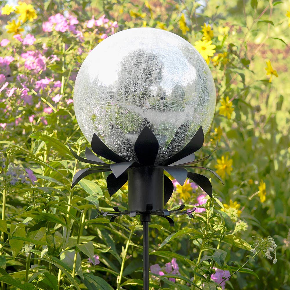 ACHLA Designs - Wholesale Outdoor Ornament/Decor - Petals Globe Stand2