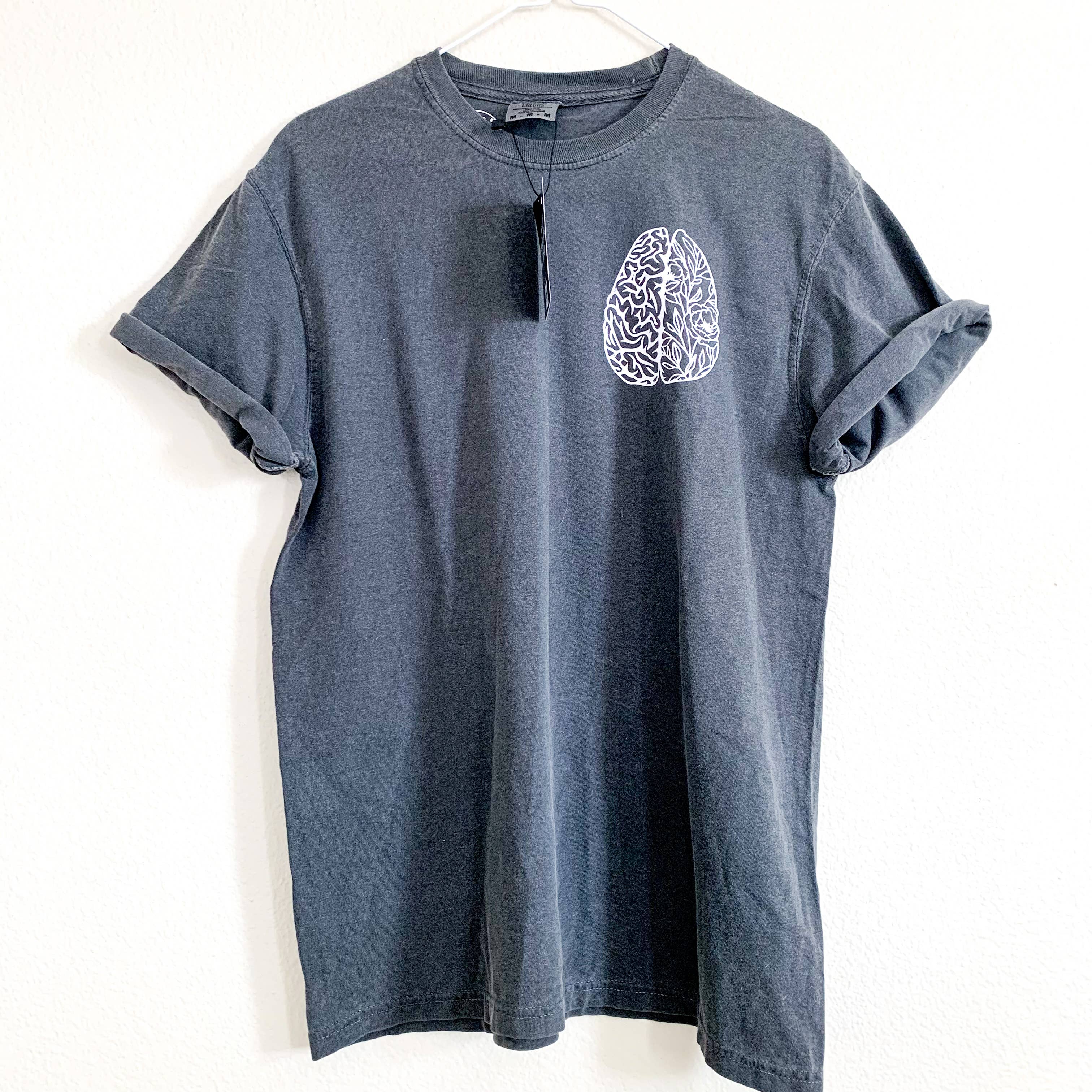 with love, aj. - Wholesale Screen Printed T-Shirt - Women's - Mental Health is Not a Dirty Secret Comfort Colors Tshirt4