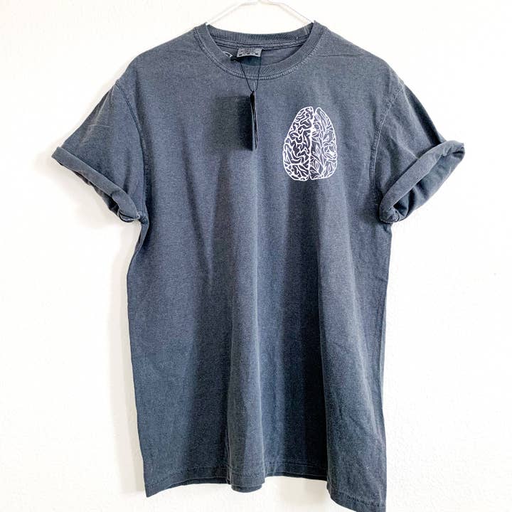 with love, aj. - Wholesale Screen Printed T-Shirt - Women's - Mental Health is Not a Dirty Secret Comfort Colors Tshirt4