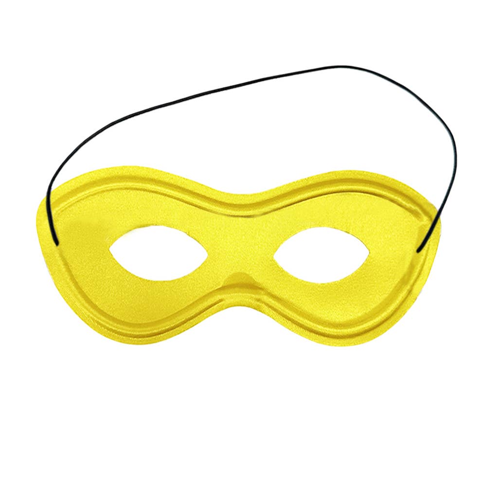 KBW Global Corp. – wholesale Costume – Women's – Yellow Superhero Mask0