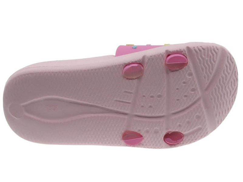 BeShoes Distribuição – Großhandel Hausschuhe – Kinder – Beppi-2205871RS24 für Kinder mit elastischem Gummiband, rosa1