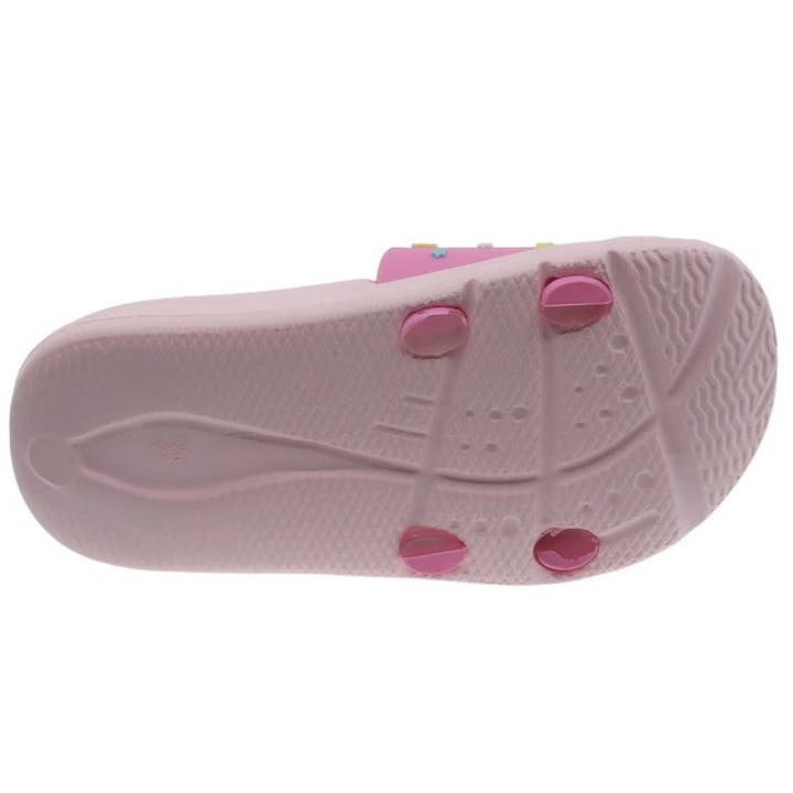 BeShoes Distribuição – Großhandel Hausschuhe – Kinder – Beppi-2205871RS24 für Kinder mit elastischem Gummiband, rosa1