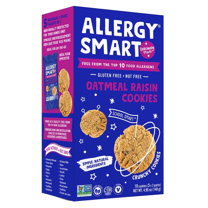 Allergi Smart Havregryn Russin Cookies för wholesale av Allergy Smart