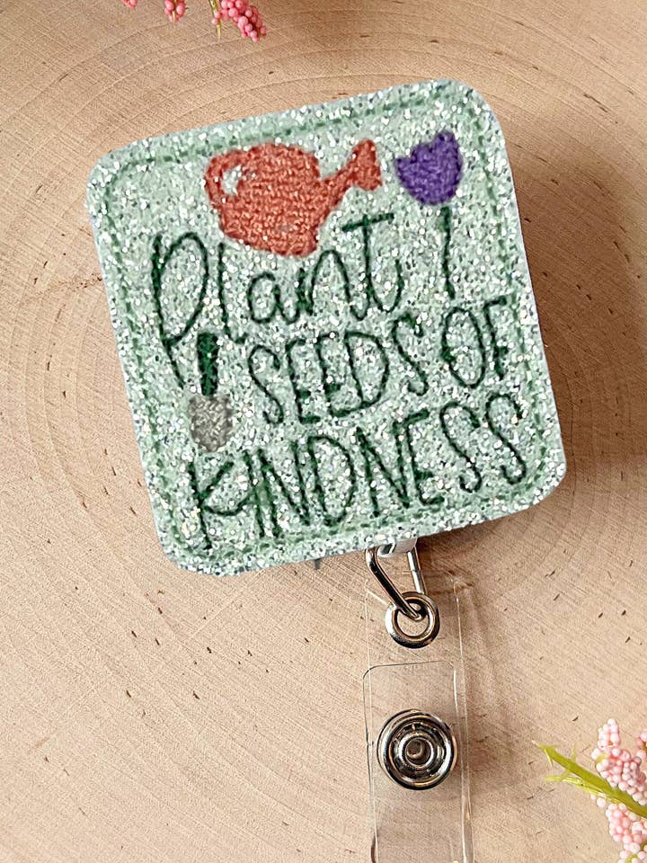 Inspirational Retractable Badge Reel for Nurses & Teachers for wholesale by Meeko’s Must Haves