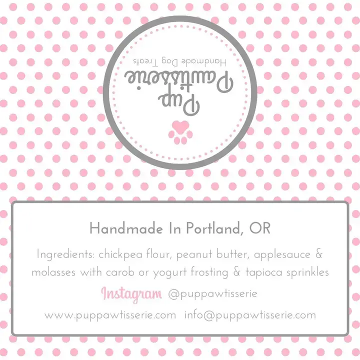 Pup Pawtisserie - Wholesale Pet Treats - Dog - 2 Pack Mini Donuts - Colored Frosting White Sprinkles1