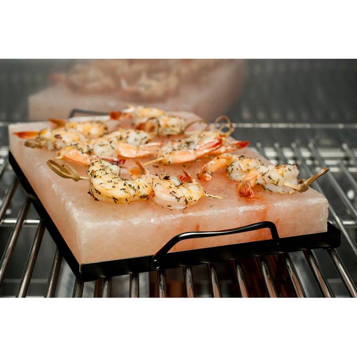 Pink Gold - Wholesale Outdoor Grill Tools - BBQ Himalayan Salt Stone XXL - Yakiniku - 40 x 20 x 5 cm 9KG5