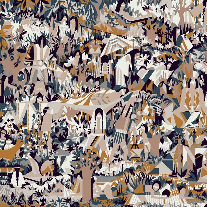 djungel tapet för wholesale av Cilé