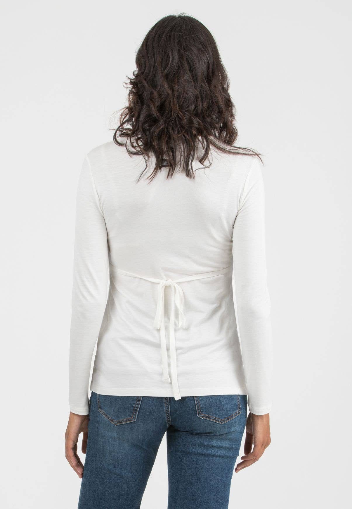 ATTESA Maternity  by Vittorio Martinelli srl - Wholesale Nursing Top - Maternity - MARGHERITA M/L - Maternity & Nursing Jersey T-Shirt8