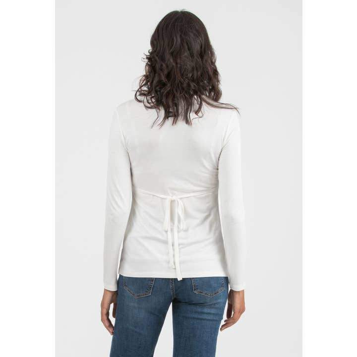 ATTESA Maternity by Vittorio Martinelli srl - Wholesale Nursing Top - Maternity - MARGHERITA M/L - Maternity & Nursing Jersey T-Shirt8