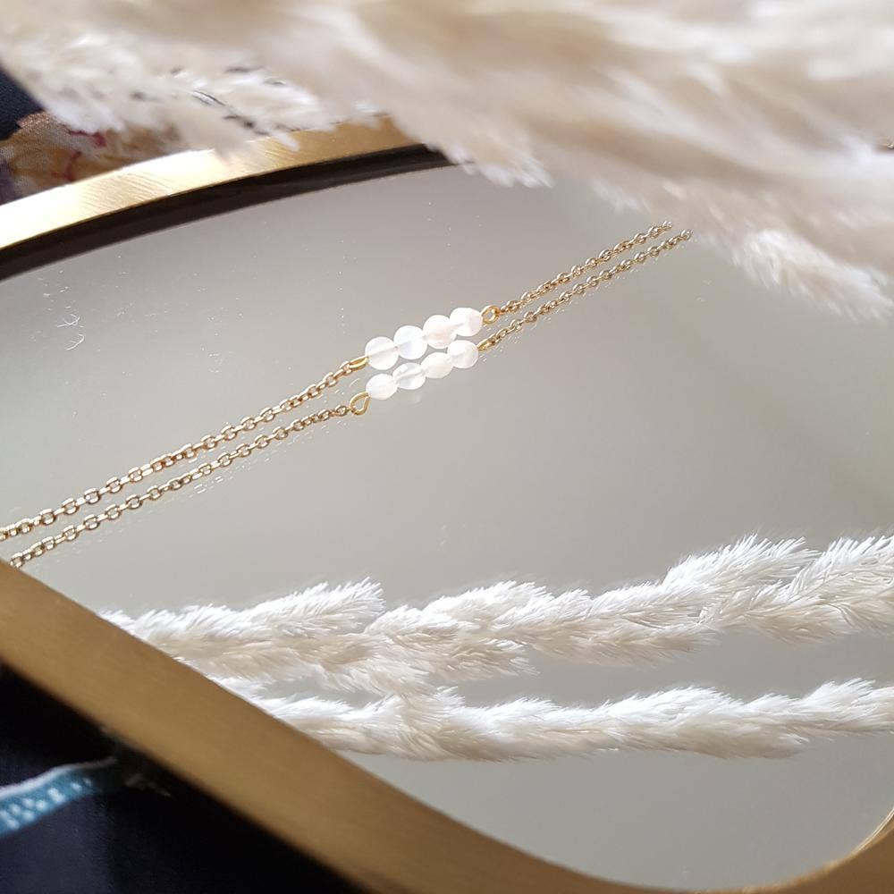 GINANDGER - Wholesale Beaded Bracelet - CAMILLE BRACELET MOON STONE1