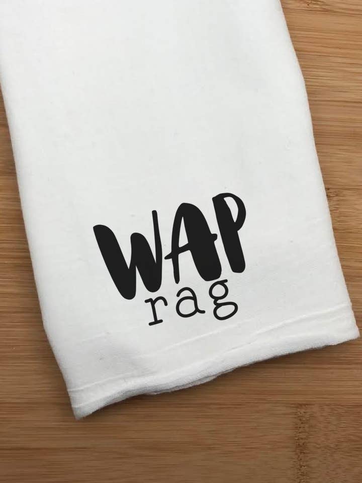 Wap Rag - Wap Towel - Sexy Time Towel - Clean Up Rag for wholesale by Dirty Grove by Hazel Grove Customs