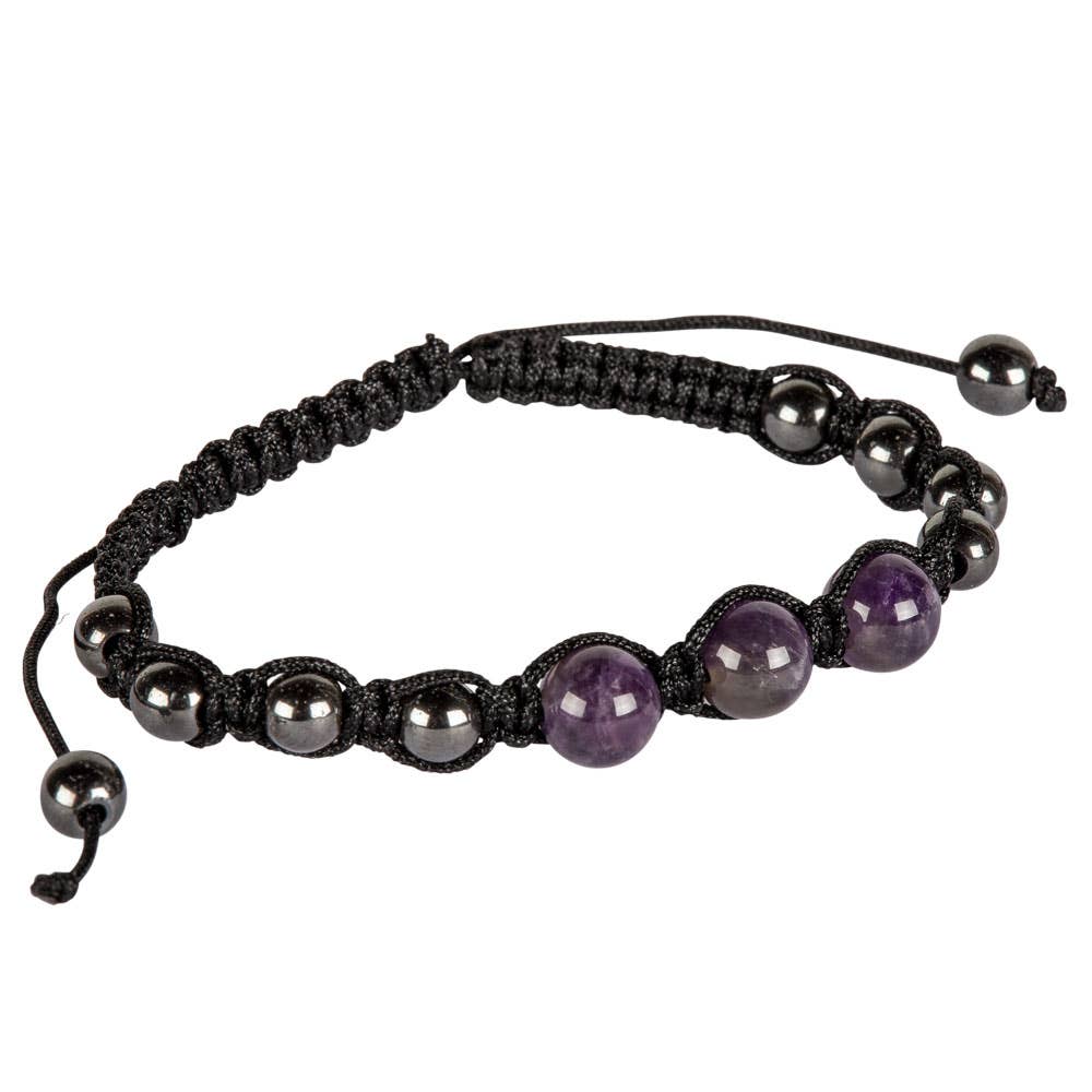 Benjamin International – wholesale Beaded bracelet – Adjustable Hematite Crystal & Gemstone Beaded Bracelets2