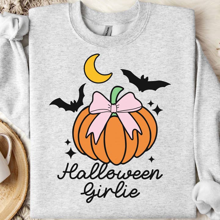 Halloween-tjejtröja för wholesale av Nearly June Design Co