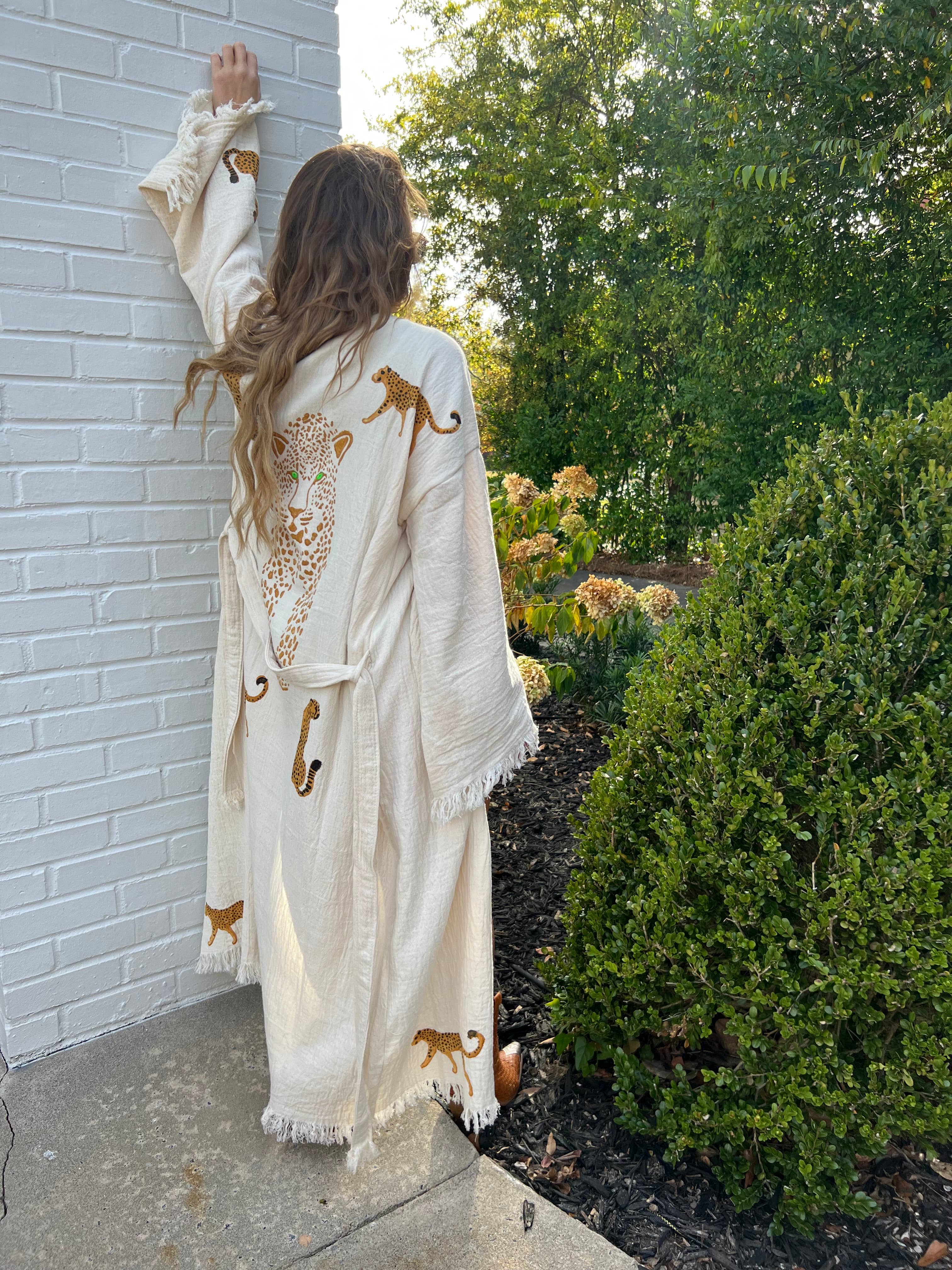 Karli Buxton – Engroshandel Kaftan - Dame – Leopard Kaftan Jul!4