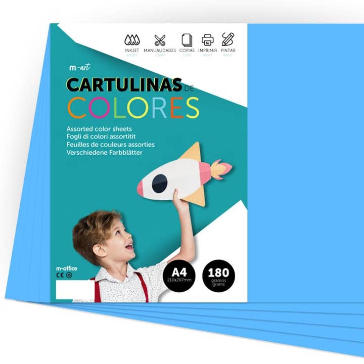 A4 cardboard 180gr Crafts and Design - m-office 1000h for wholesale by MEDEL OFFICE