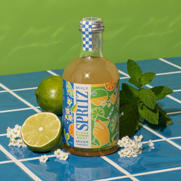 Mixly - Wholesale Cocktail Mix/Syrup - Elderflower Mint Spritz Mixer