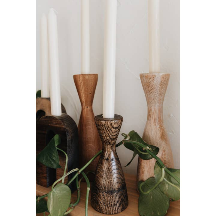 Crowned Free - Wholesale Candle Holder - Carpenter Candle Holder - Small - Made by Survivors17