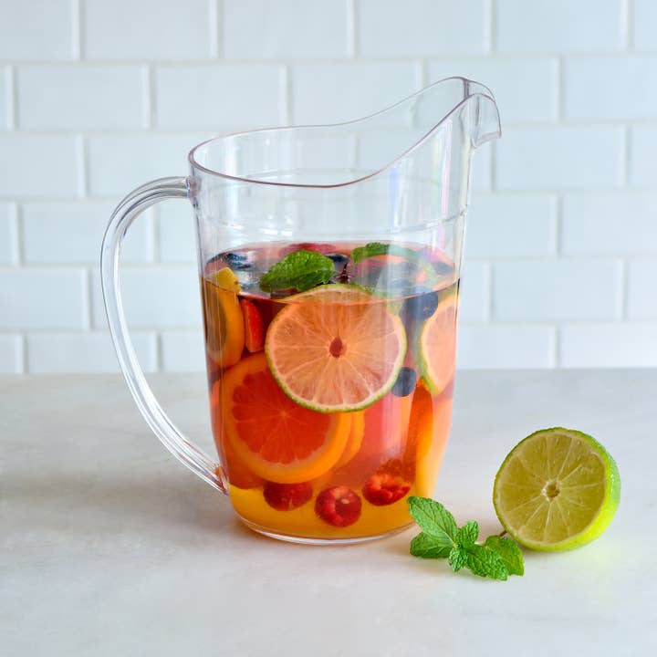 Youngever - Wholesale Pitcher - Youngever 75 Ounce Plastic Pitcher, Large Clear Water Jug