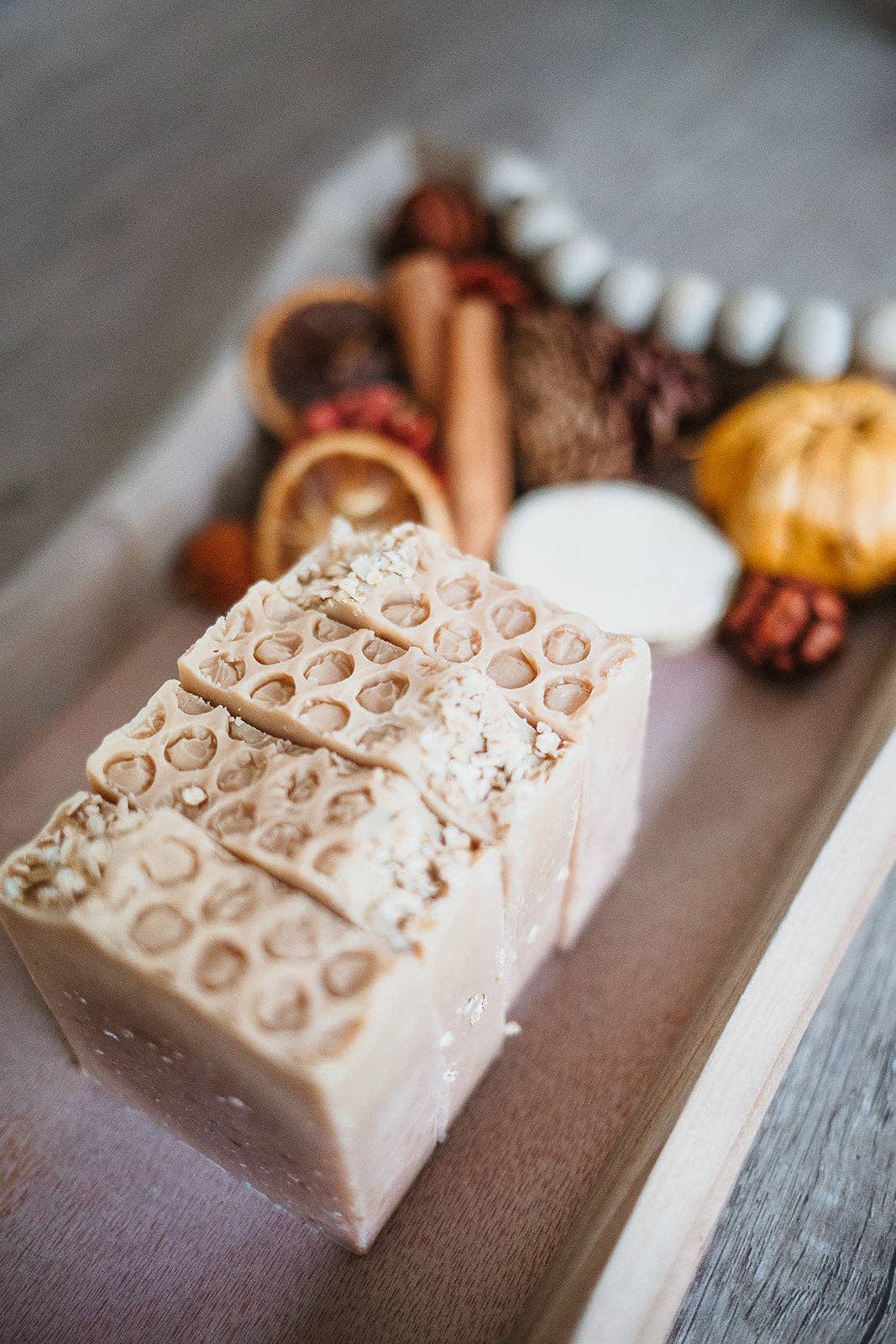 Herbs and Mylk - Wholesale Bar Soap - Oatmeal Mylk & Honey Bar Soap3