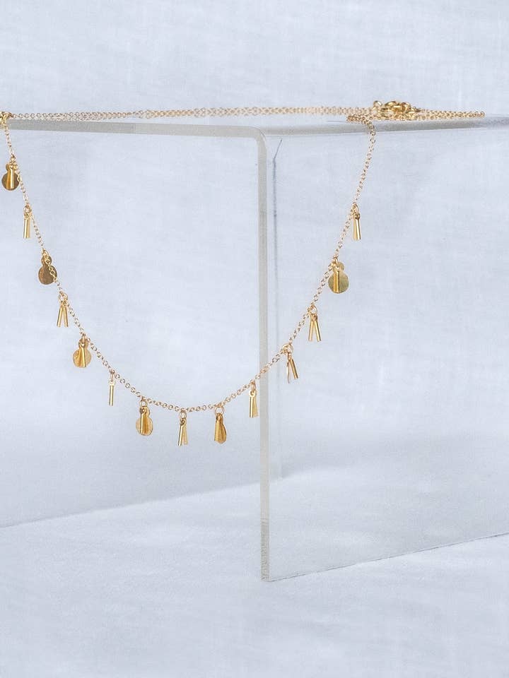 Halskette mit Pailletten und Fransen für den Großhandel von The Swellife