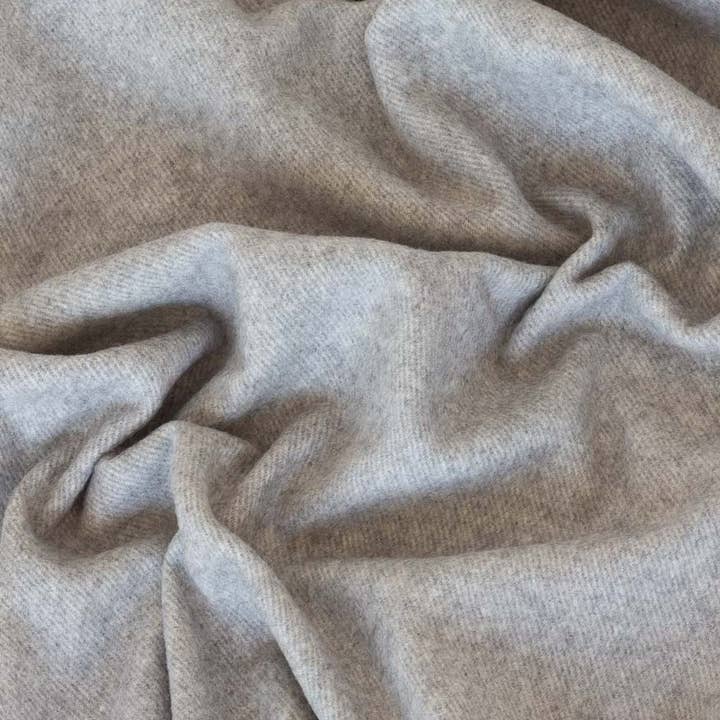 MoST - Wholesale Throw Blanket - Cashmere/Merino Throw Blanket TIBET - gray2