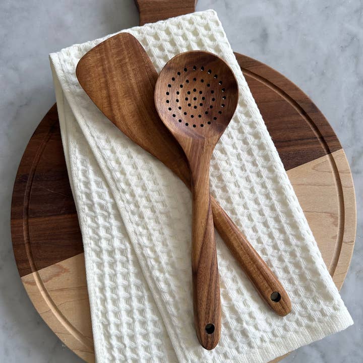 Busa Designs – wholesale Kökshandduk – 2-delars kökshandduksset i våffeltyg
