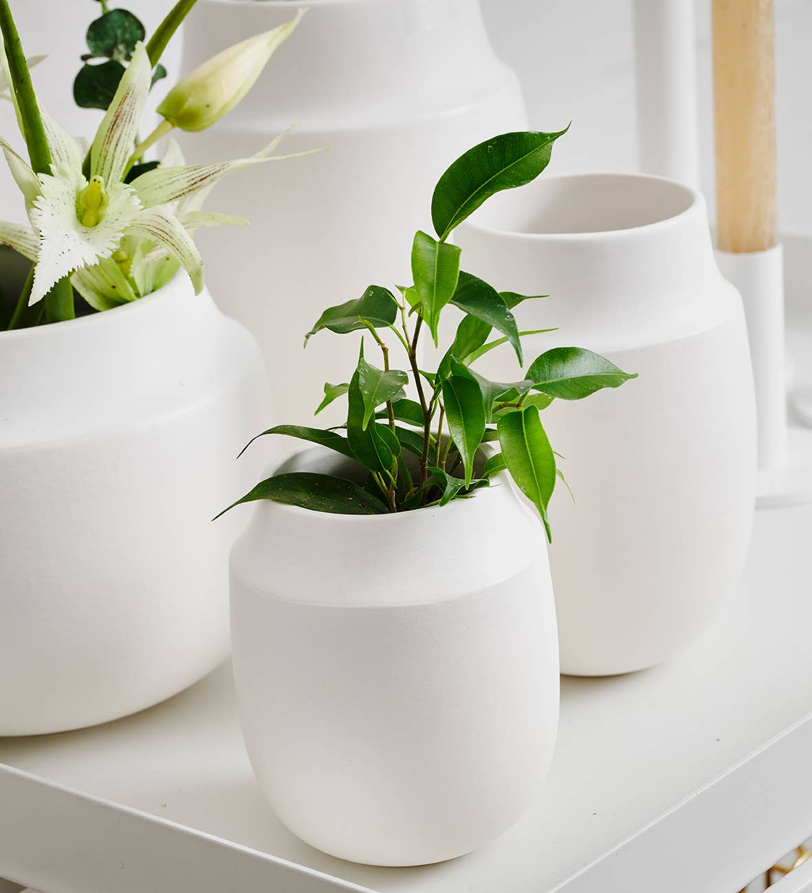 Lübech Living - Wholesale Vase - Aya Vase Mini, Sand Finish, White1