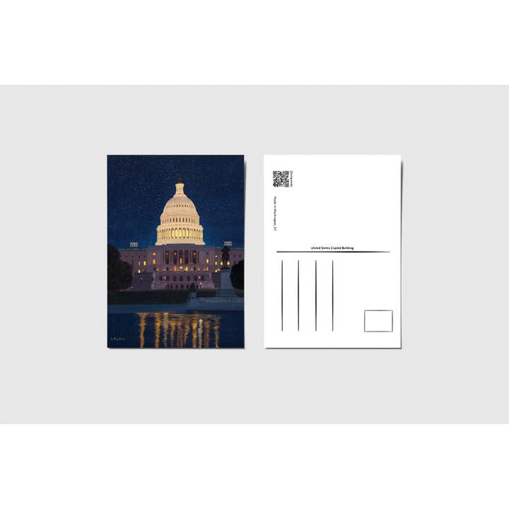 Salgu - Wholesale Postcard - Postcard - Capitol Building at Night