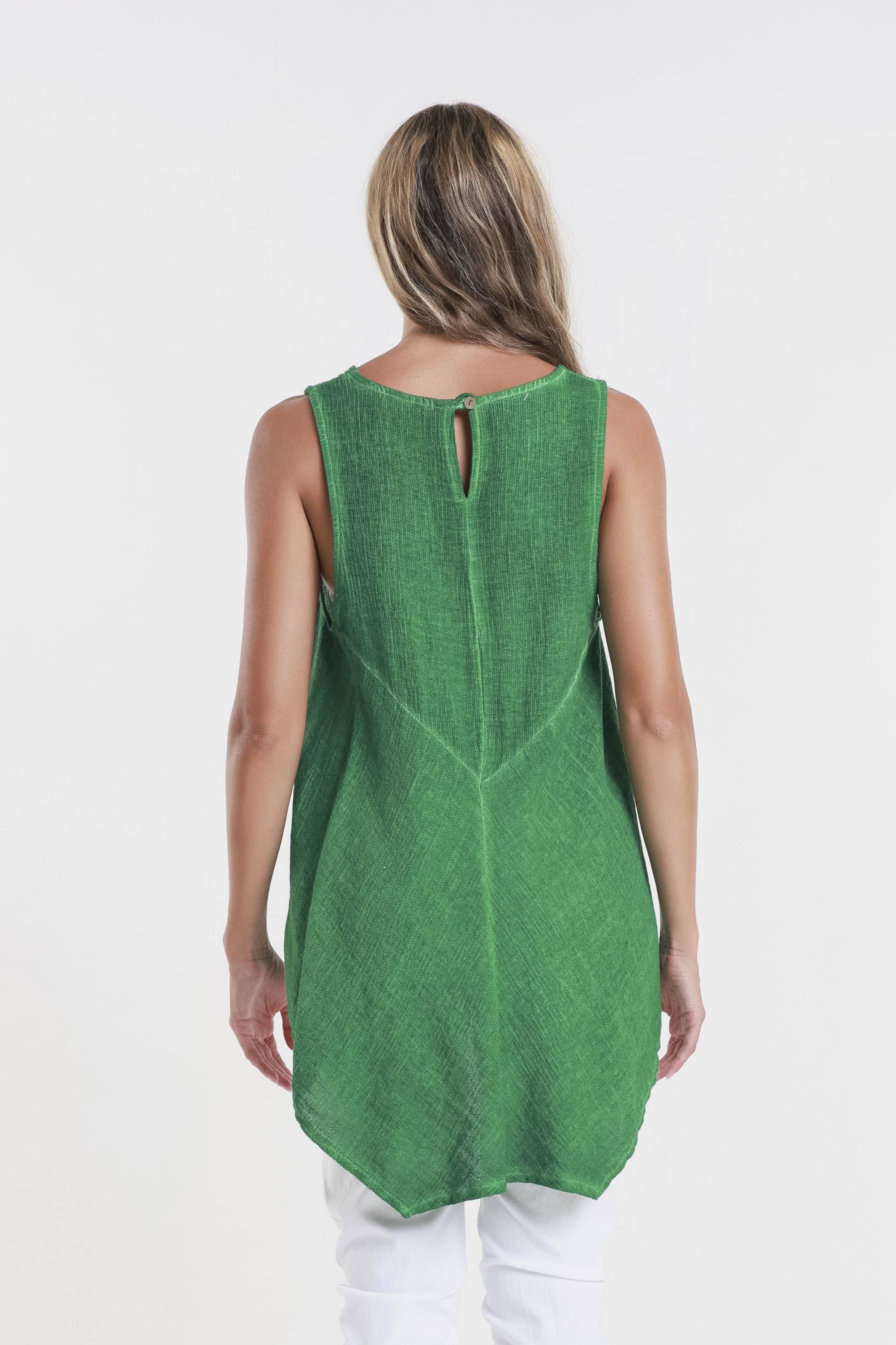 TINA Stephens Italy/Tees By Tina - Wholesale Tank Top - Women's - Lexa Lin-Co Tunic Tank (BT117)26