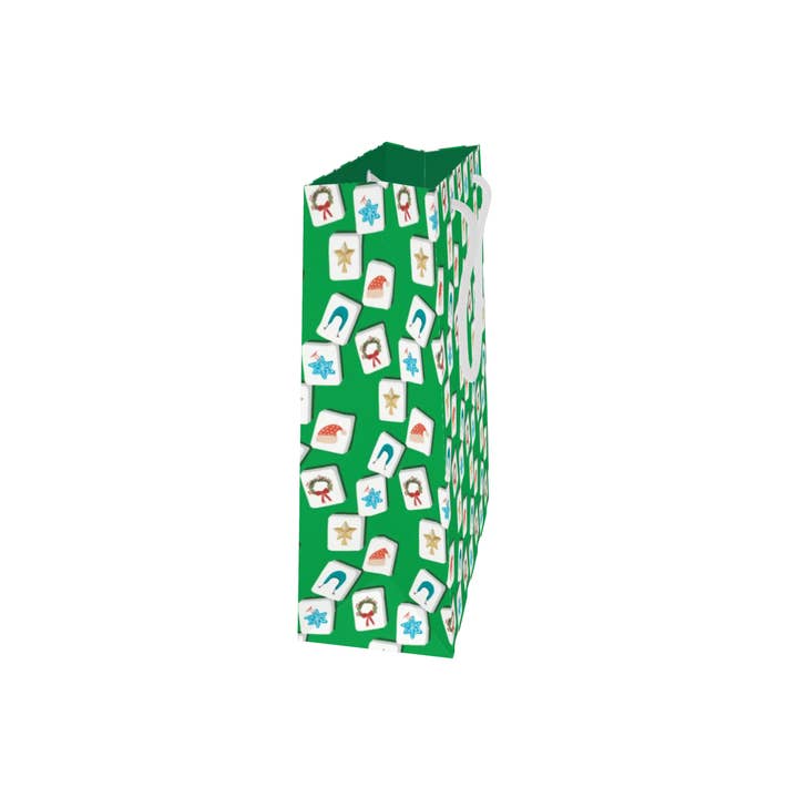 Hey Y'all Party - Wholesale Gift Bag - Green Mahjong Holiday Gift Bag3