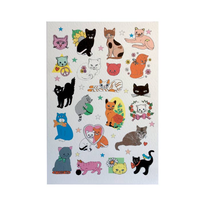 Rosie Wonders - Wholesale Gewone wenskaart - Flash Card - Katten