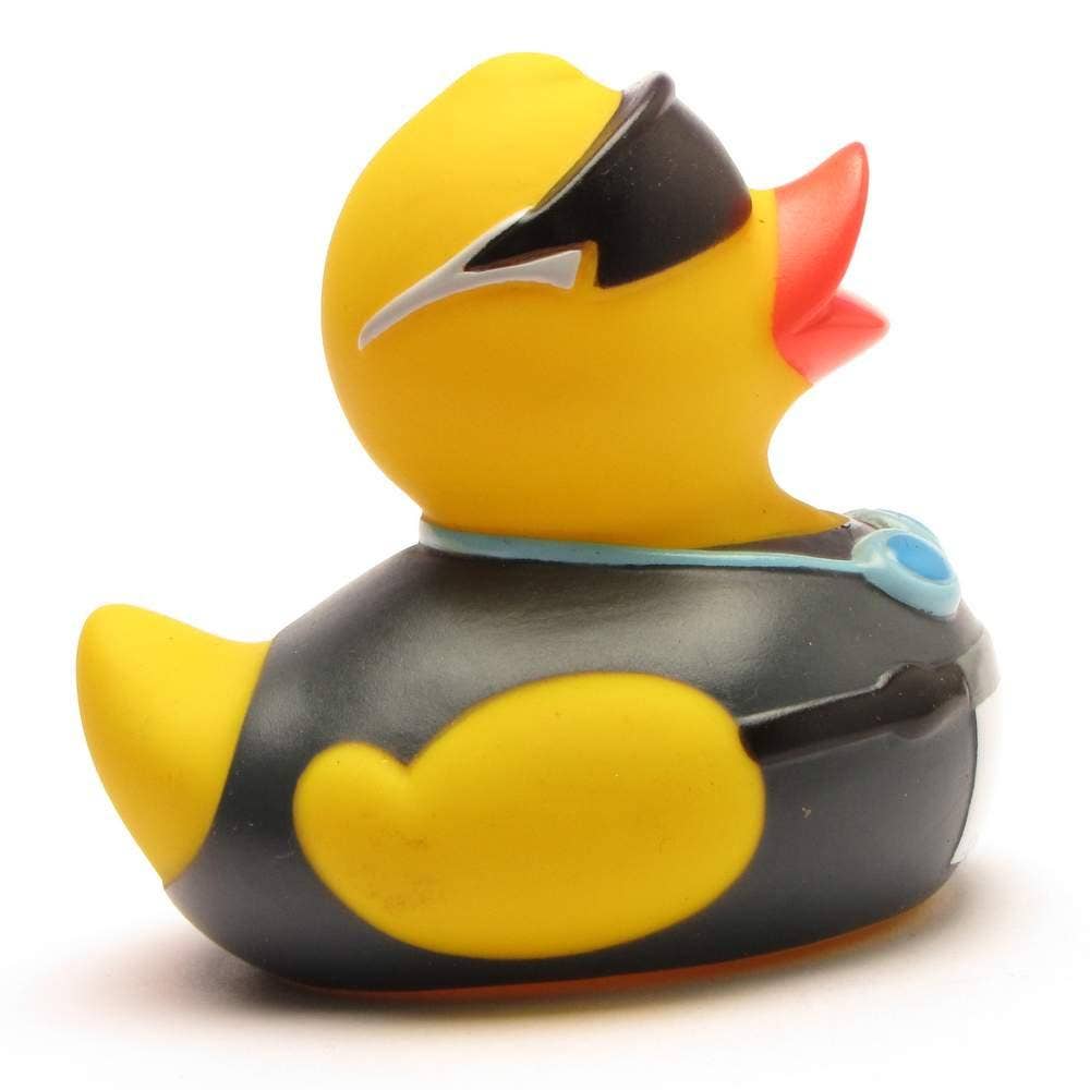Duckshop – Großhandel Badespielzeug – Baby – Badeente Iron Man - Gummiente1