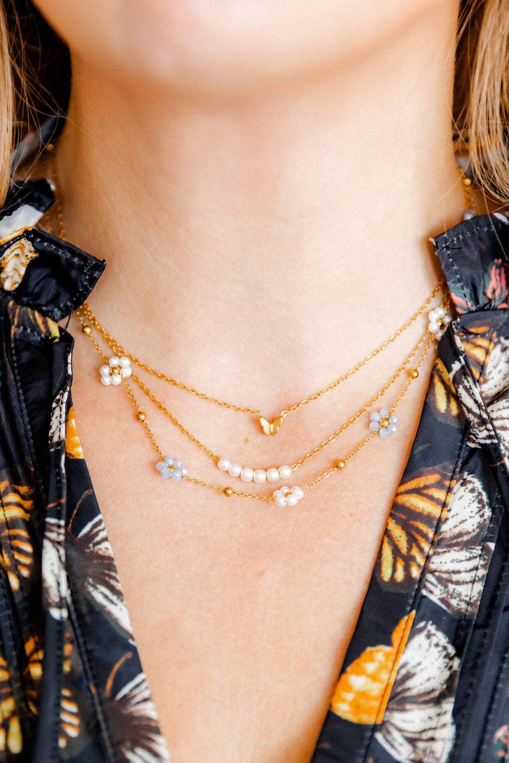 LINNY CO - Wholesale Link & Chain Necklace - Necklace - Delta Pearl5