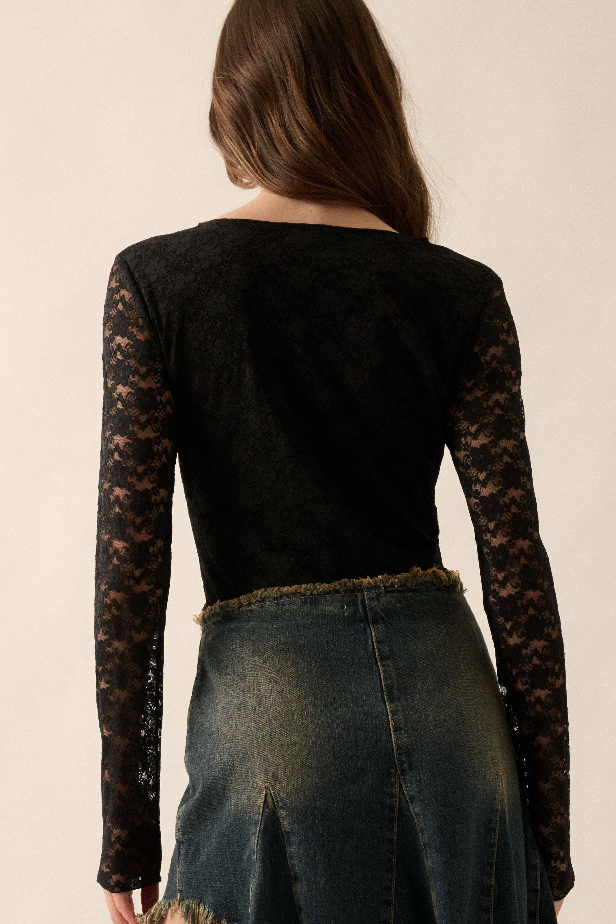 Promesa USA - Vendita all'ingrosso Body - Donna - Body in pizzo floreale13