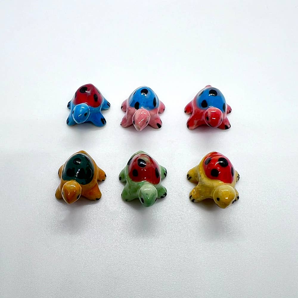 VIE - Wholesale Decorative Figurine - Mini Ceramic Figurine, Assorted Colour, Approx. 2cm220