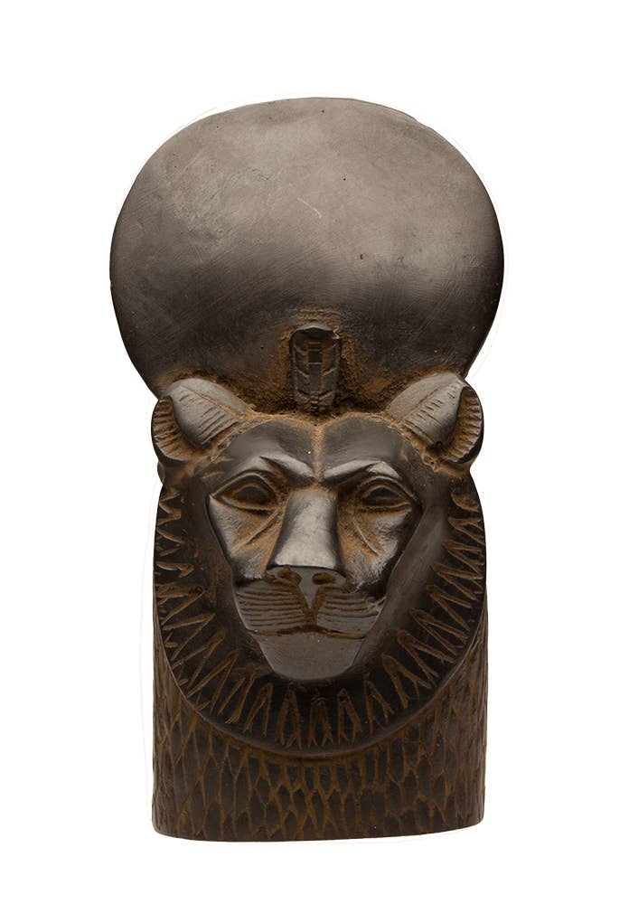 Discoveries, Inc. - Wholesale Decoratief beeldje - Sekhmet Buste Zwart - 4,5" - Egyptische Godin6