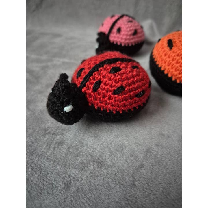 despinacrafting - Venta al por mayor Peluche - Niños y bebés - Mariquita de ganchillo