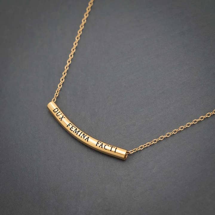 Boutique Academia - Venta al por mayor Collares con colgantes/abalorios - Collar DUX FEMINA FACTI