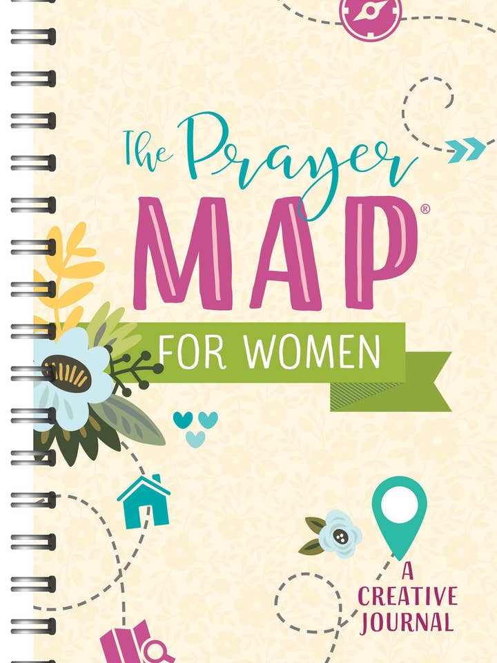 The Prayer Map For Women Journal for wholesale by Barbour Publishing, Inc.
