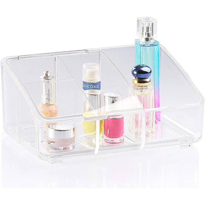 Crystal Clear Organizer with Lid for wholesale by Better Houseware Corp.