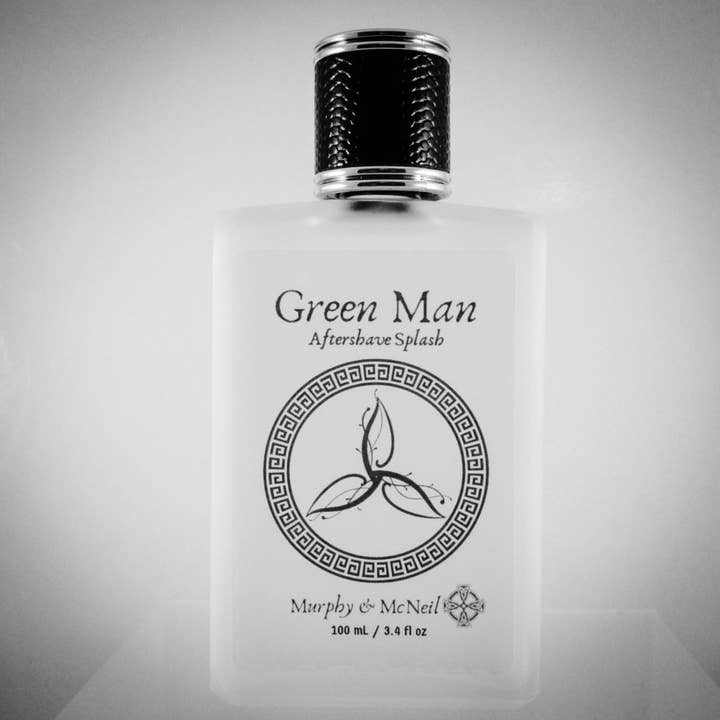 Murphy & McNeil Green Man Aftershave Splash (Fougere) for wholesale by Murphy & McNeil Traditional Shaving