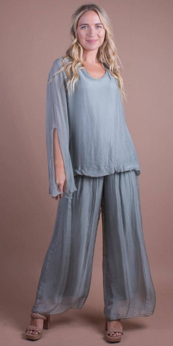 Gigi Moda - Wholesale Pants - Women's - Silk Palazzo Pants8