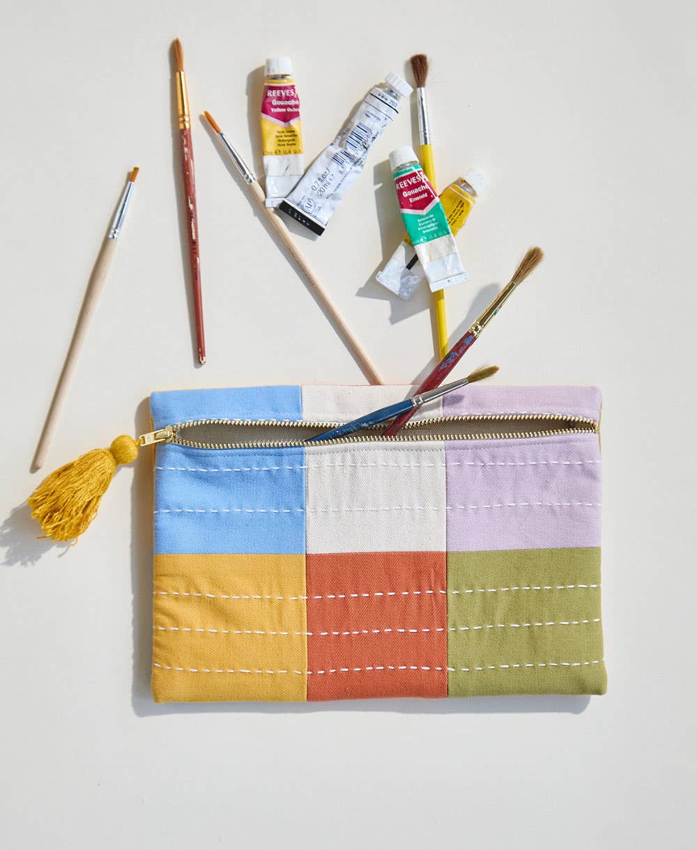 Anchal – wholesale Pouch – Women’s – Checkered Pouch4