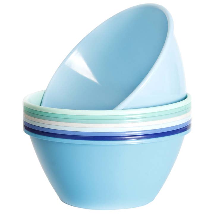 Youngever Lot de 9 bols à mélanger et à servir en plastique de 120 oz, bleu pour la vente par Youngever